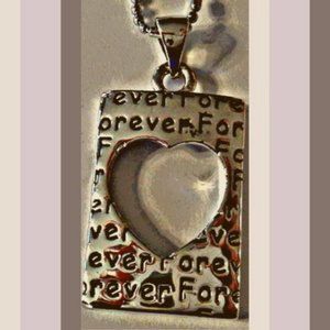 18KRP Forever Heart Design Necklace